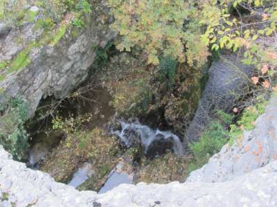 Forra di Pescorosso - 
        1° cascata
    