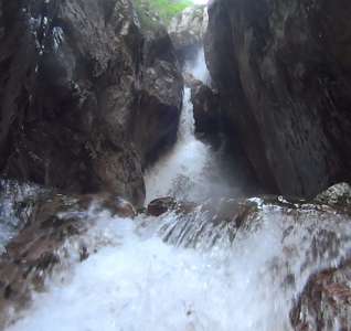 Torrente Caldone - Val Boazzo (Forra dei Lecchesi) - 
        cascata
    