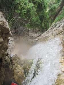 Valle Fredda - 
        Sopra la cascata da 130
    