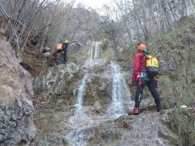 Val Stùtal - 
        serie di cascate a metà itinerario
    